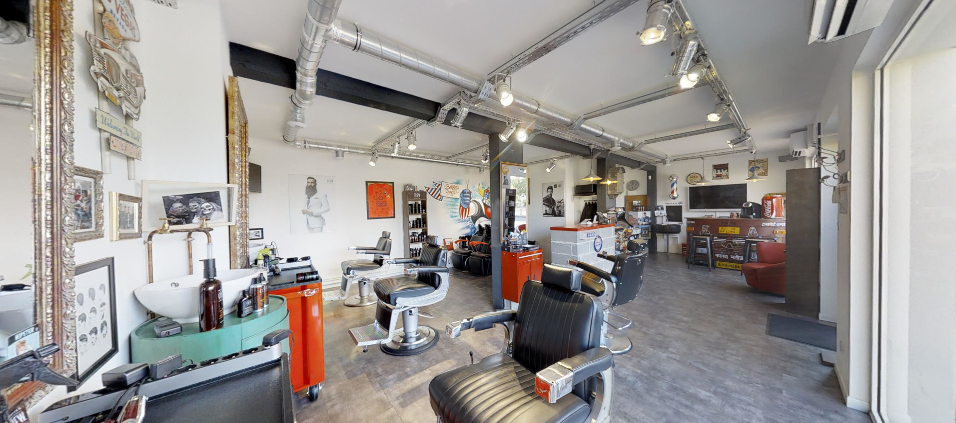 Barber shop à Saint-André sur Orne